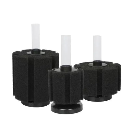 Black Aquarium Spong Filter for Fish Tank Air Pump Skimmer Biochemical Sponge Filter Aquarium Bio Filters Filtro Aquario Supply