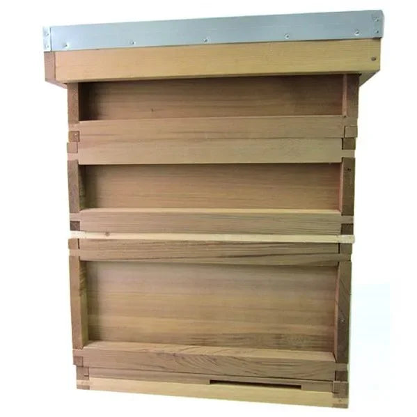 Wholesale Beehive Kit Beekeeping Red Cedar Wood UK British Standard National Bee Hive and Frame with Foundation