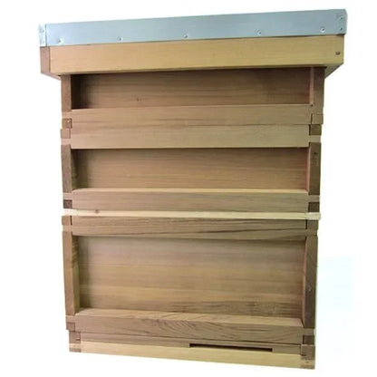 Wholesale Beehive Kit Beekeeping Red Cedar Wood UK British Standard National Bee Hive and Frame with Foundation