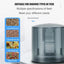 Automatic Fish Feeder Electric Aquarium Feeder With Smart Timer Silent Auto Fish Food Dispenser With 200ml Feed Box Timer