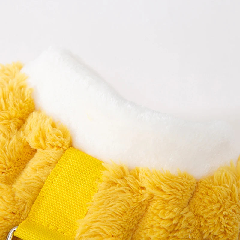 Fleece Dog Clothes Dog Winter Vest Puppy Sweatshirt Chihuahua Bichon Pug French Bulldog Costume Pet Warm Coat Small Dog Hoodie