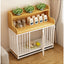 Dog cage household indoor with toilet pulley exquisite workmanship small medium and large dog cage reinforced kennel villa heigh
