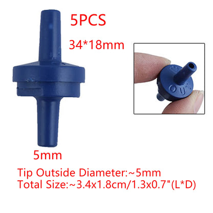 UXCELL Aquarium One Way Check Valve Non-Return Oxygen Tracheal Increasing Hose CO2 System Pipe Fish Tank Air Pump Accessorie