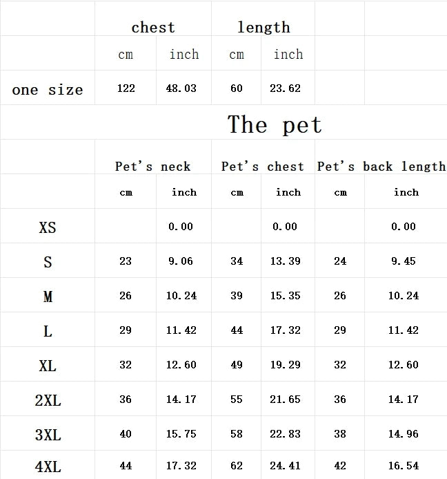 Dog Oodie  Dog Clothes  Pet The New Parent-child Wear Hooded Spring and Autumn Three Colors Seven Sizes Pure Cotton