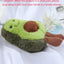 A cute avocado pet plush toy, suitable for daily companionship of small and medium-sized dogs