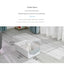 Large Fully Closed Semi-Automatic Cat Litter Box Easy Clean with Durable Plastic Hand-Pulled Shovel Accessory Cat Toilet