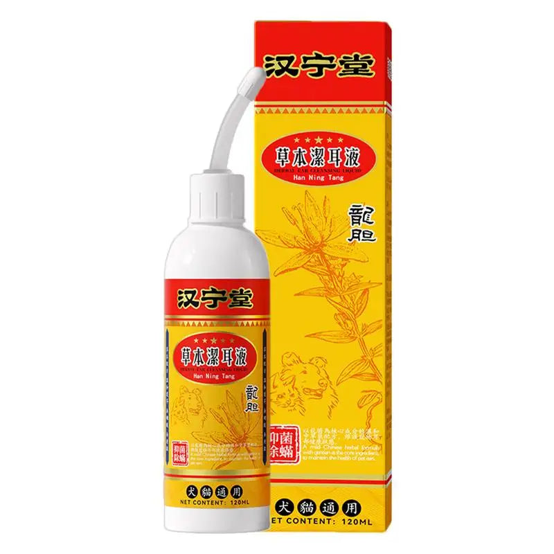 60ml Ear Cleaner For Pets Pet Ear Wash Ear Drops For Ear Cleaning Effective Pet Ear Care Products Relief Liquid With Mild