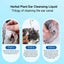 Ear Drops for Cat and Dog 60ml Gentle & Natural Ear Drops Ear Cleaning Liquid Regular Use Helps Avoid Discomfort Dog Ear Cleaner