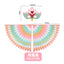 Kids Cosplay Costume Stage Performance Owl Peacock Wings Bird Felt Cape with Mask for Girls Boys Halloween Party Cloak