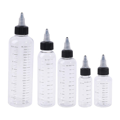 Plastic Empty Droplet Bottles - 30ml, 60ml, 100ml, 120ml, 250ml