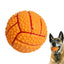 Dog Training Ball Toy Squeaky Treat Ball Interactive Pet Toys Ball Feeder Pet Stimulation Toy Bite-Resistant Puppy Toys