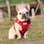 Dog Harness Dog Traction Rope Corduroy Breathable Dog Chest Strap Reflective Pet Chest Strap Walking Rope Set