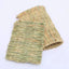Handmade Straw Woven Pet Chew Mat Pad Pet House Cage Accessories For Hamster Rabbit Chinchilla Guinea Pig Small Pet Products