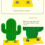 Cat Hair Scratch Corner Tickle Cactus Toy Scratch Scratch Massage Brush Face Hair Removal Cat Brush Artifact Pet Supplies
