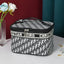 Thousand Bird Grid Cosmetic Bag Female Large Capacity Portable New Travel Waterproof Handheld Large Storage Bag Wash Bag