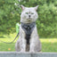Cat Harness and Leash Set Escape Proof For Small Medium Dog Cat Breathable Reflective Adjustable Kitten Chest Strap Pet Supplies