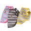 Dog Shirts Cotton Striped Puppy T-Shirts Spring Autumn Clothes for Small Dogs, Soft Breathable Stretchable Doggy Tee Pet Apparel