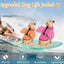 Dog Life Jacket Wings Design Pet Life Vest Dogs Flotation Lifesaver Preserver Swimsuit with Handle for Swim Pool Beach Boating