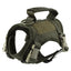 Tactical Small Dog Cat Harness Leash with Patches Working Training Puppy Straps with Handle Soft Mesh Adjustable Pet K9 Vest