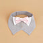 High Quality Puppy Big Dog Bibs Triangle Scarf Handsome Pet Wedding Suit Neck Accessories for Small Medium Dogs mascotas Costume