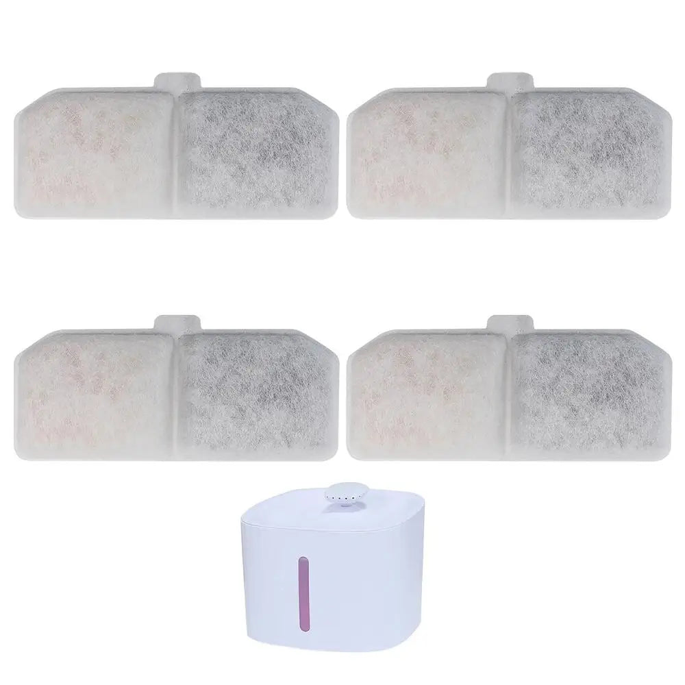Pet Fountain Filter Replacement Activated Carbon Fountain Filter Replacement For Dog Easy To Apply Water Fountain Filters Cat