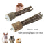 Natural Apple Tree Wood Pet Parrot Raw Wood Fork Tree Branch Stand Rack Squirrel Bird Hamster Branch Perches Chew Bite Toys New