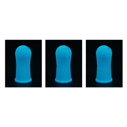 360-degree Dog Finger Toothbrush Extra Soft Pet Toothbrushes Silicone Teeth Cleaning Tools for Cats Puppies Dental Care Supplies