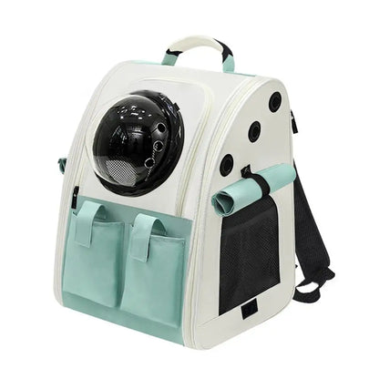 Space Capsule Pet Bag Large Space Portable Backpack For Cats And Dogs Small Pet Capsule Foldable Safe And Breathable Comfortable