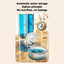 Automatic Cat Feeder Water Dispenser Automatic Cat Dog Feeder Detachable Large Capacity Dog Food Dispenser Pet Supplies