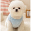 Solid Pink Fluffy Pet Dog Winter Clothes Flower Decorate Breathable Warm Cat Overalls Unisex Yorkshire Autumn Small Puppy Vests