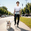 UXCELL Fashion Hands Free Dog Leash No Pull Bungee Dog Leash With Car Seatbelt for Dog Outdoor Walking Dog Leads