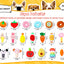 50PCS/Pack Dog Squeaky Toys Bulk, Plush Dog Toys for Small Medium Dog, Cute Stuffed Pets Squeaky Toys Dog Puppy Birthday