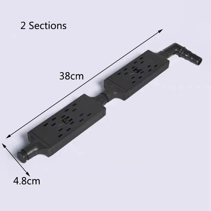 Adjustable Aquarium Fish Tank Filter Rain Spray Bar Unit Outflow Pipe Aquarium Accessories Water Fall Filter Connecting Pipes