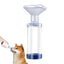 Aerosol Inhaler Spacer Chamber Manual Cats Dogs Nebulizer Nebulizer Mask for Dog Cat Animals And Human Adult Child