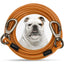 Steel Wire Dog Tie Out Cable, Dog Runner for Yard, Durable Superior Clips, Pink Dog Chains, 10-50ft