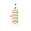 Cat Wall Shelves 100CM Long Cat Bridge for Indoor Cats Climber Cloud Shelf Kitty Bed and Perches Wooden Cat Wall Furniture