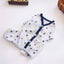 Dog Cat JumpSuit Shirt 100% Cotton Print Tracksuit For Small Cats Dogs Pet Puppy Floral Pajamas Pants T-Shirt Yorkies Chihuahua