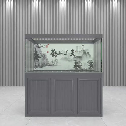 Big Aquarium Decoration Large Glass Fish Tank Transparent Big Fish Tank