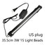 UXCELL 15-116CM Aquarium LED Light Full Spectrum Fish Tank 7-36 Light Beads Decor Colorful Lighting Lamp Plant Grow Tools
