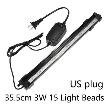 UXCELL 15-116CM Aquarium LED Light Full Spectrum Fish Tank 7-36 Light Beads Decor Colorful Lighting Lamp Plant Grow Tools