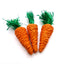 Natural Straw Rope Carrot Hamster Molar Chew toy Small Pets Toys For Hamster Rabbit Grinding Groducts Gnaw Toy Supplies