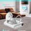 Extra Large One-Click Automatic Smart Cat Litter Box Durable PP Plastic with Fresh Air Poop Scoop Fully Automatic Cat Toilet