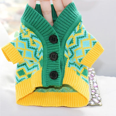 Luxury Dog Sweater Winter Pet Dog Coat Warm Clothes Chihuahua Bichon French Bulldog Clothing Kitten Puppy Christmas Dog Costume