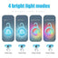 Dog Walking Light 4 Modes Color Changing Dog Lights Light Up Dog Collars LED Dog Light Pet Collars For Night Walking LED Light