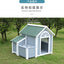 All Seasons Solid Wood Dog House Outdoor Rainproof Outdoor Pet Kennel Large Kennel