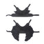 Angel Wings Pet Dogs Accessories Festival Halloween Puppy Costume Clothes Black White Cosplay Jacket Luxury Designer Pet Items