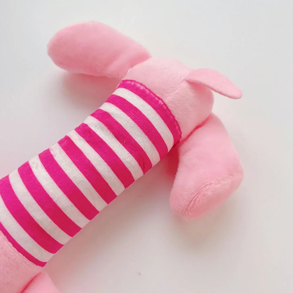 Molar Dog Toy Plush Supplies for All Puppies Pet Squeak Chew Toy Funny Durable Chew Elephant Duck Pig Toy for Dogs Pet Products