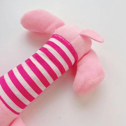Molar Dog Toy Plush Supplies for All Puppies Pet Squeak Chew Toy Funny Durable Chew Elephant Duck Pig Toy for Dogs Pet Products