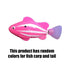 Cat Toy LED Interactive Swimming Robot Fish Toy for Cat Glowing Electric Fish Toy to Stimulate Pet's Hunter Instincts Pet Toys