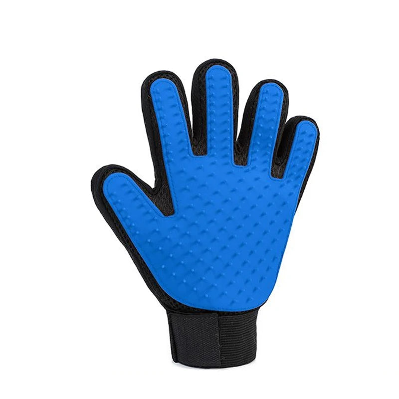 Pet Grooming Glove For Cats Brush Comb Cat Hackle Pet Deshedding Brush Glove For Animal Dog Pet Hair Gloves For Dog Grooming